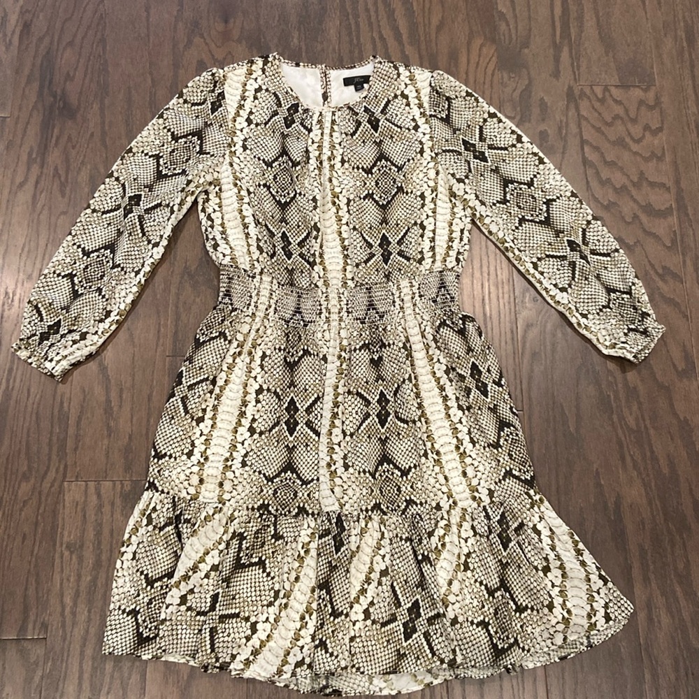 J Crew Long Sleeve Dress